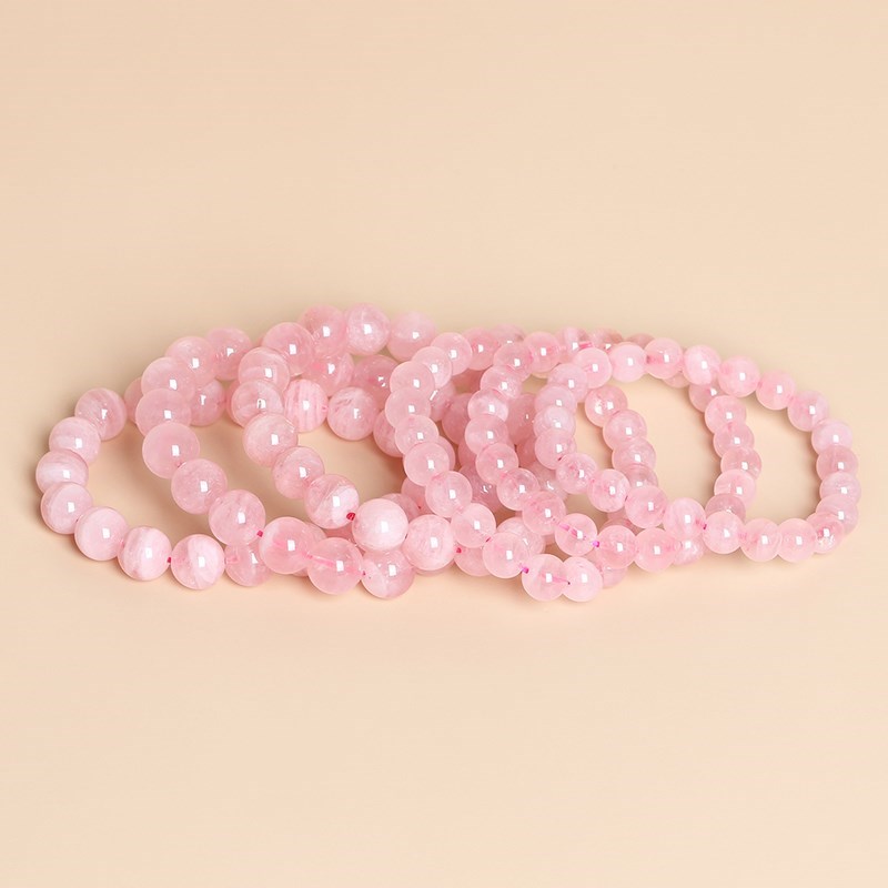 Rose Quartz Crystal Bracelet (Love)