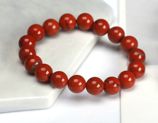 Red Jasper Bracelet (Stability and Grounding)