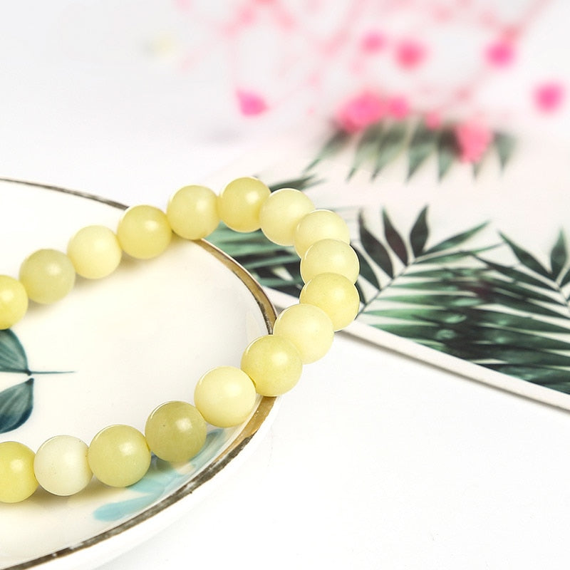 Lemon Jasper Bracelet (Creativity)