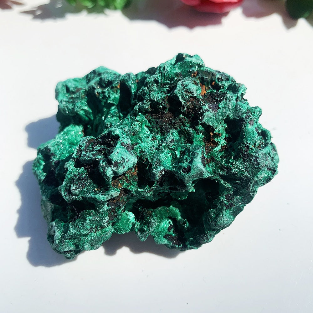 Malachite Crystal Cluster - luxuriously bliss creations