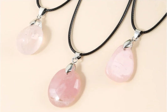 Rose Quartz Pendant Necklace (Self-Love)