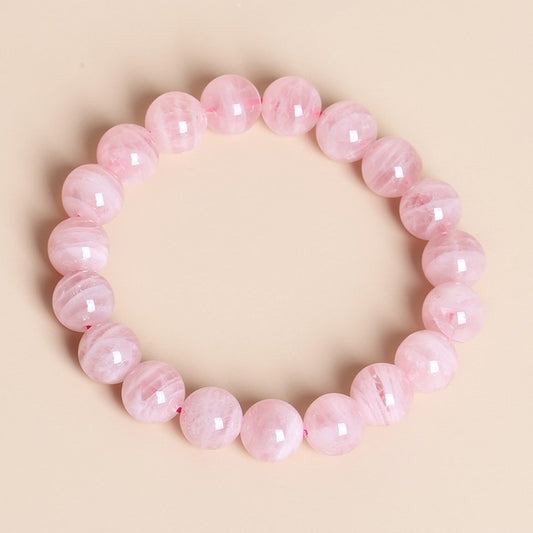 Rose Quartz Crystal Bracelet (Love)